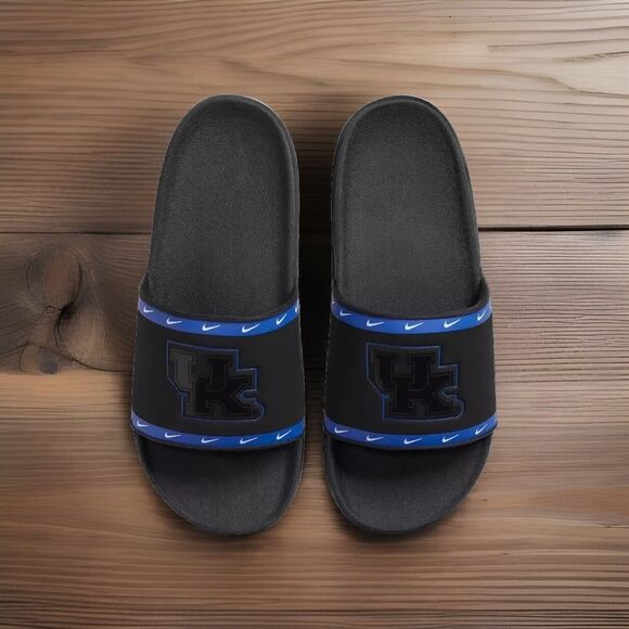 Kentucky Wildcats Nike Off Court NCAA Slide Mens Size 9 Black DD0529-001 - Picture 1 of 2